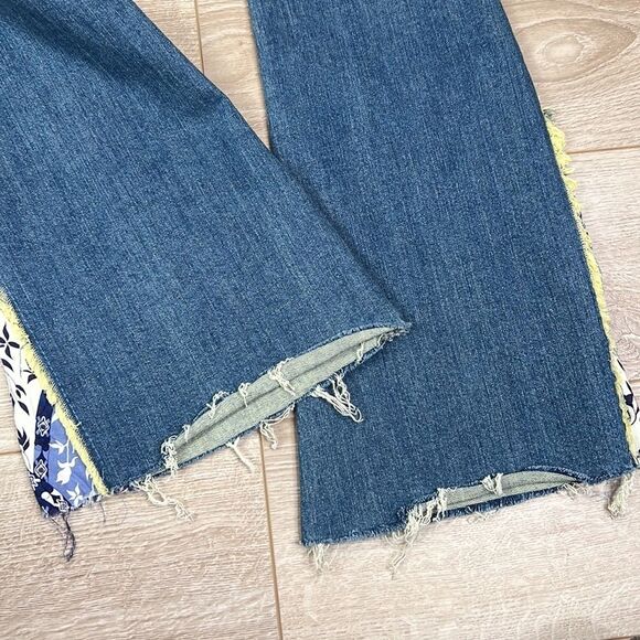 White Crow Flared Leg Indie Boho Jeans Size 27 - Picture 10 of 10
